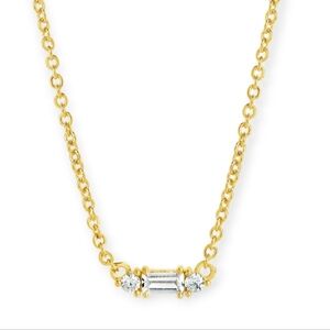 Sterling Forever Amara CZ Pendant Necklace